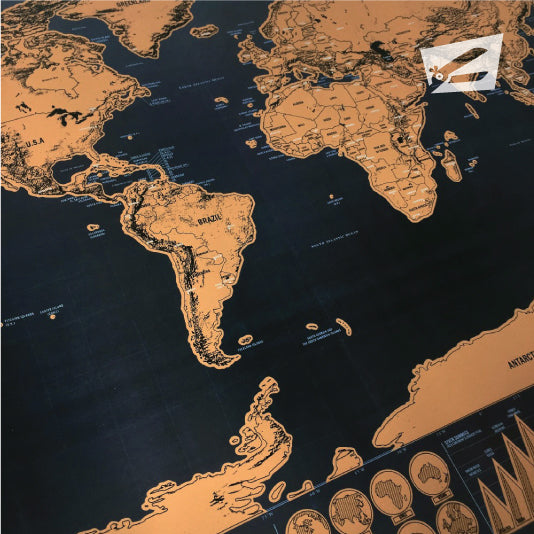 Git-Gör-Kazı Dünya Haritası